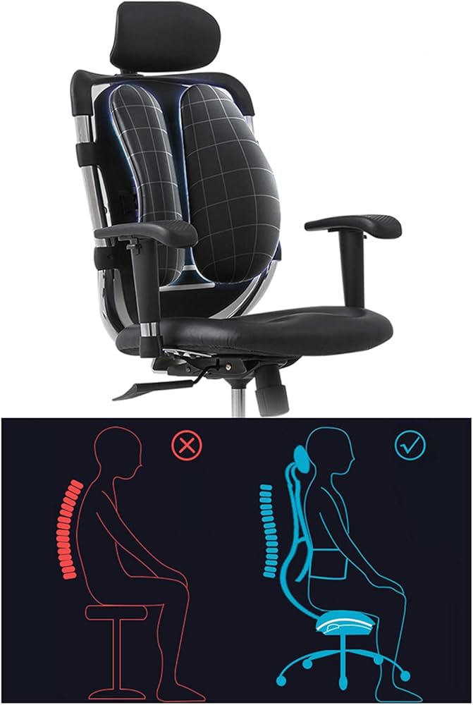 Chaise ergonomique A-30 en tissu