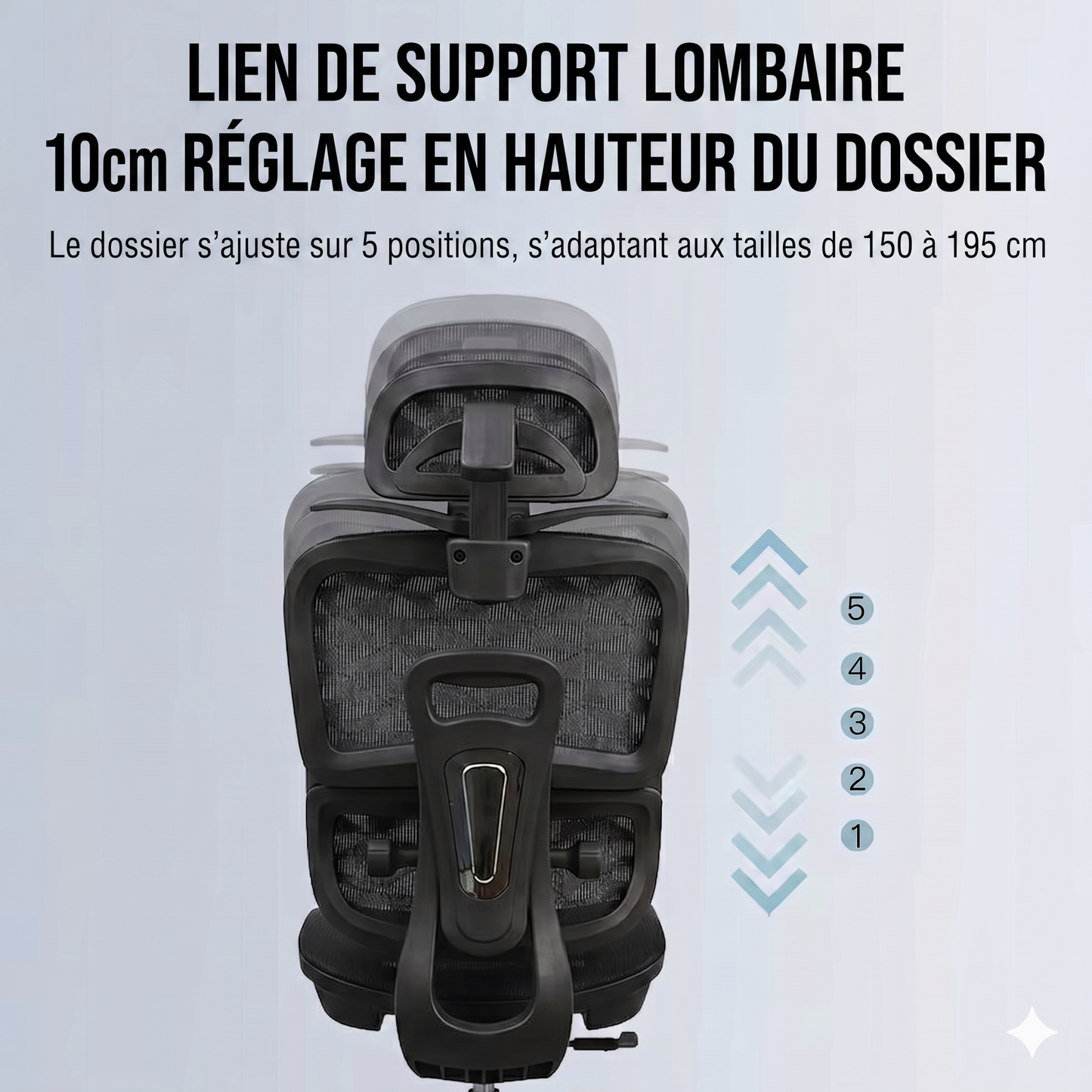 Chaise ergonomique 627A