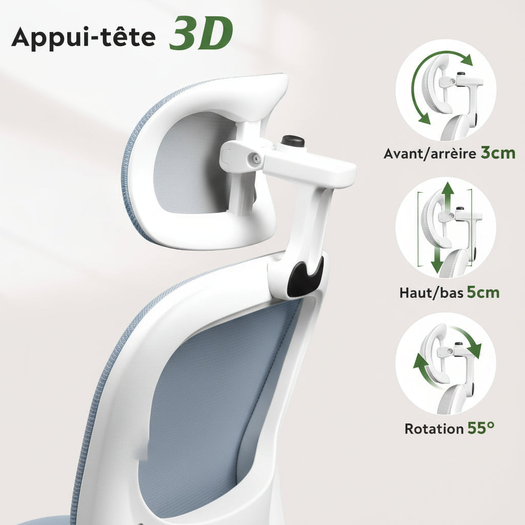 Chaise ergonomique royaume
