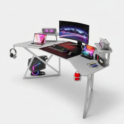 GAMAX D2204B Curved Gaming Desk