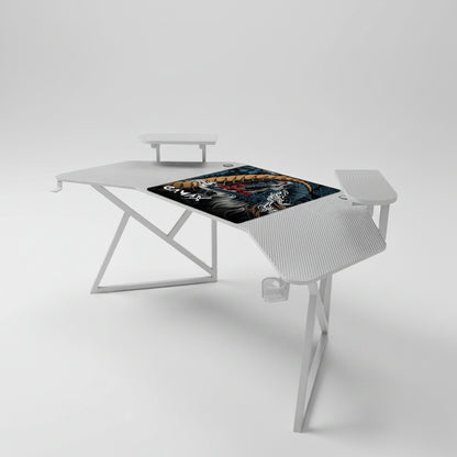 GAMAX D2204B Curved Gaming Desk