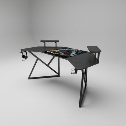 GAMAX D2204B Curved Gaming Desk